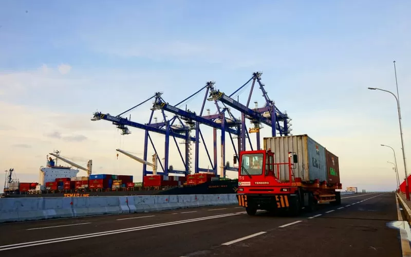 Produktivitas bongkar muat Pelabuhan Belawan terus meningkat